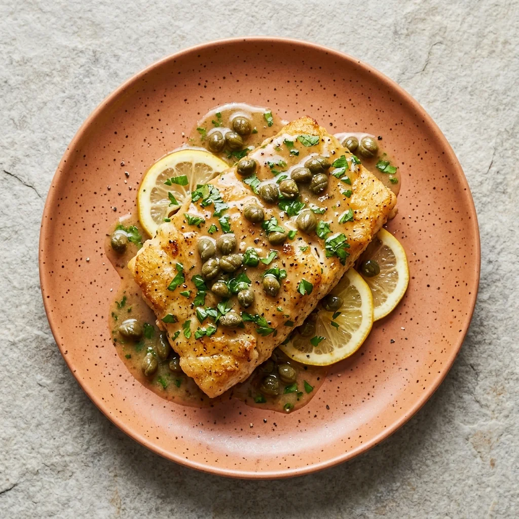 Cod Piccata