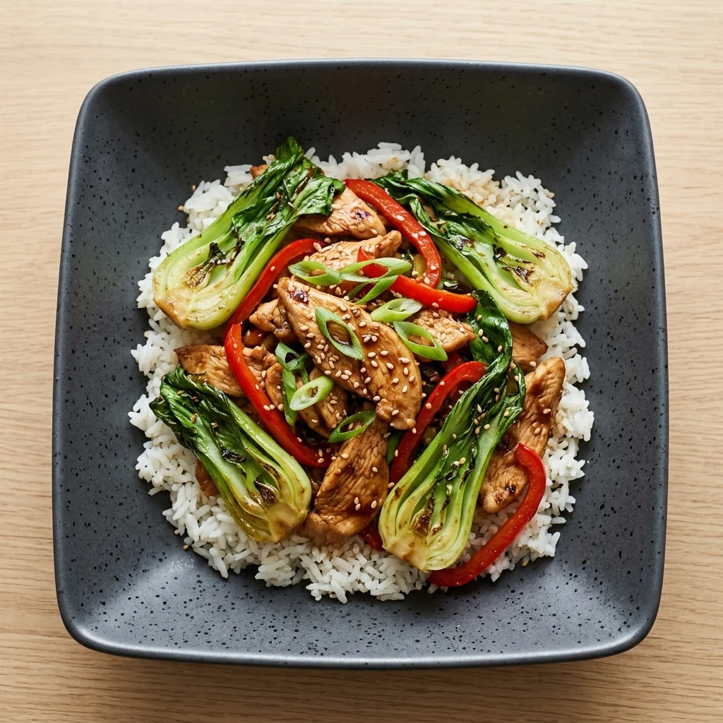 Ginger Chicken Stir-Fry