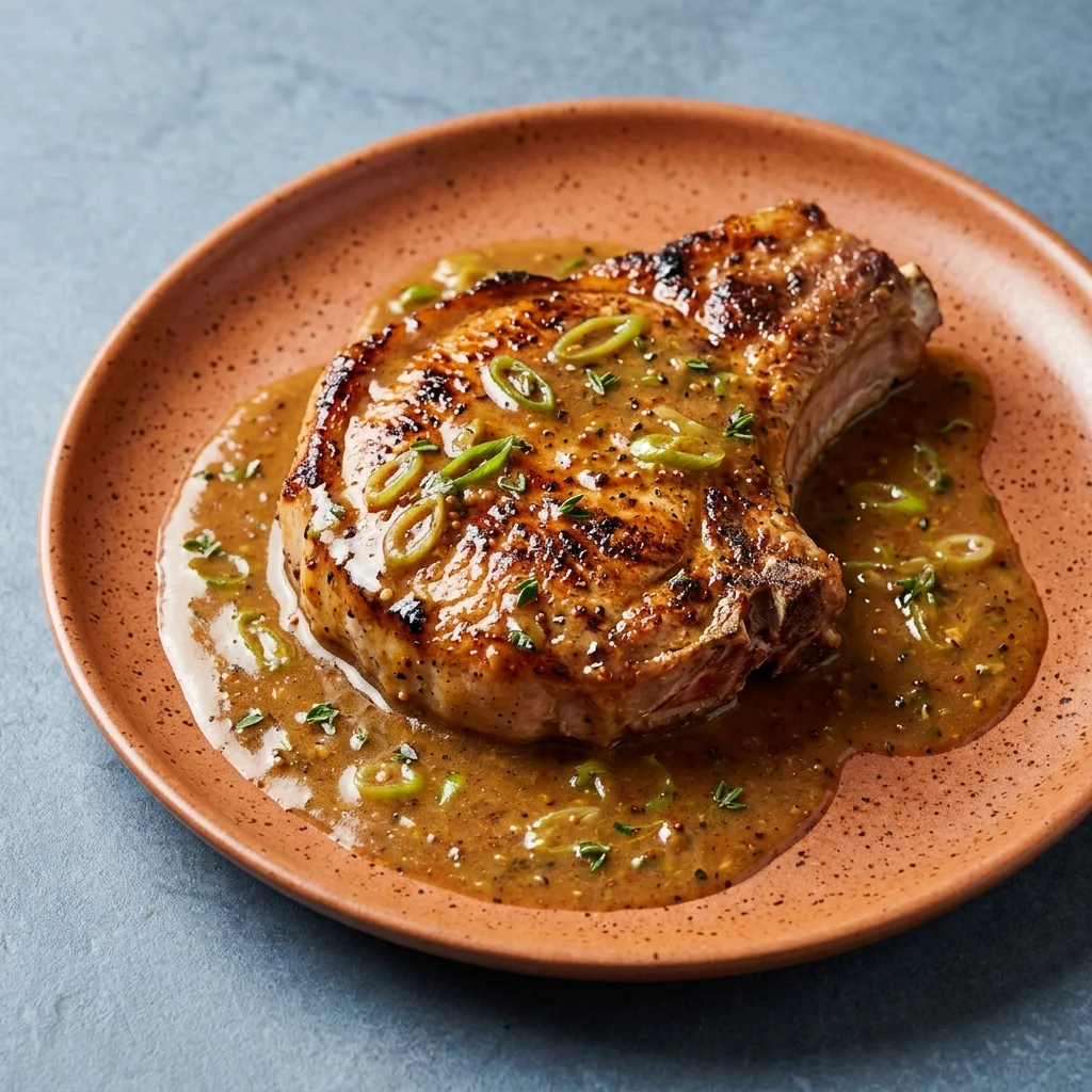 Pork Chops with Pan Gravy