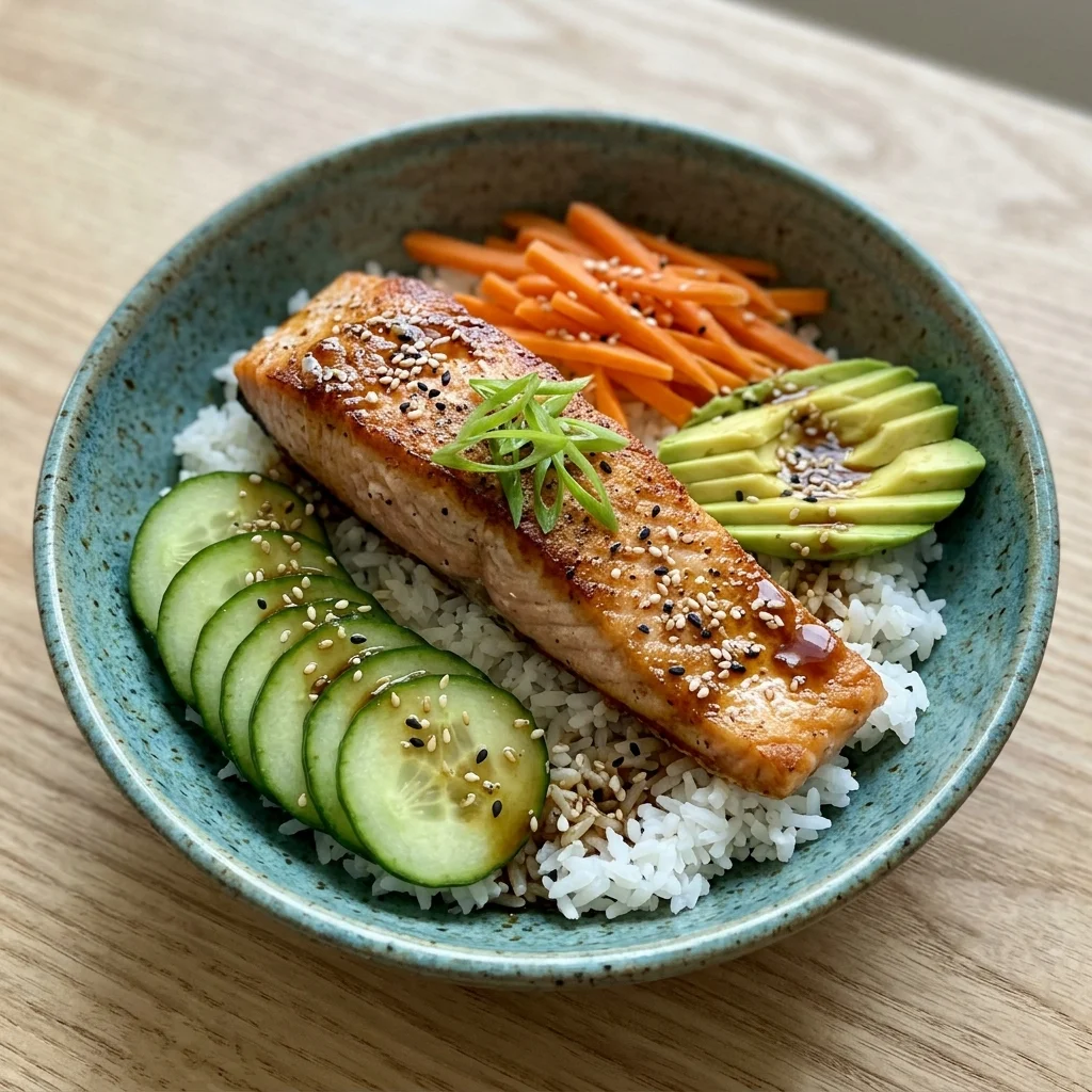 Salmon Rice Bowl