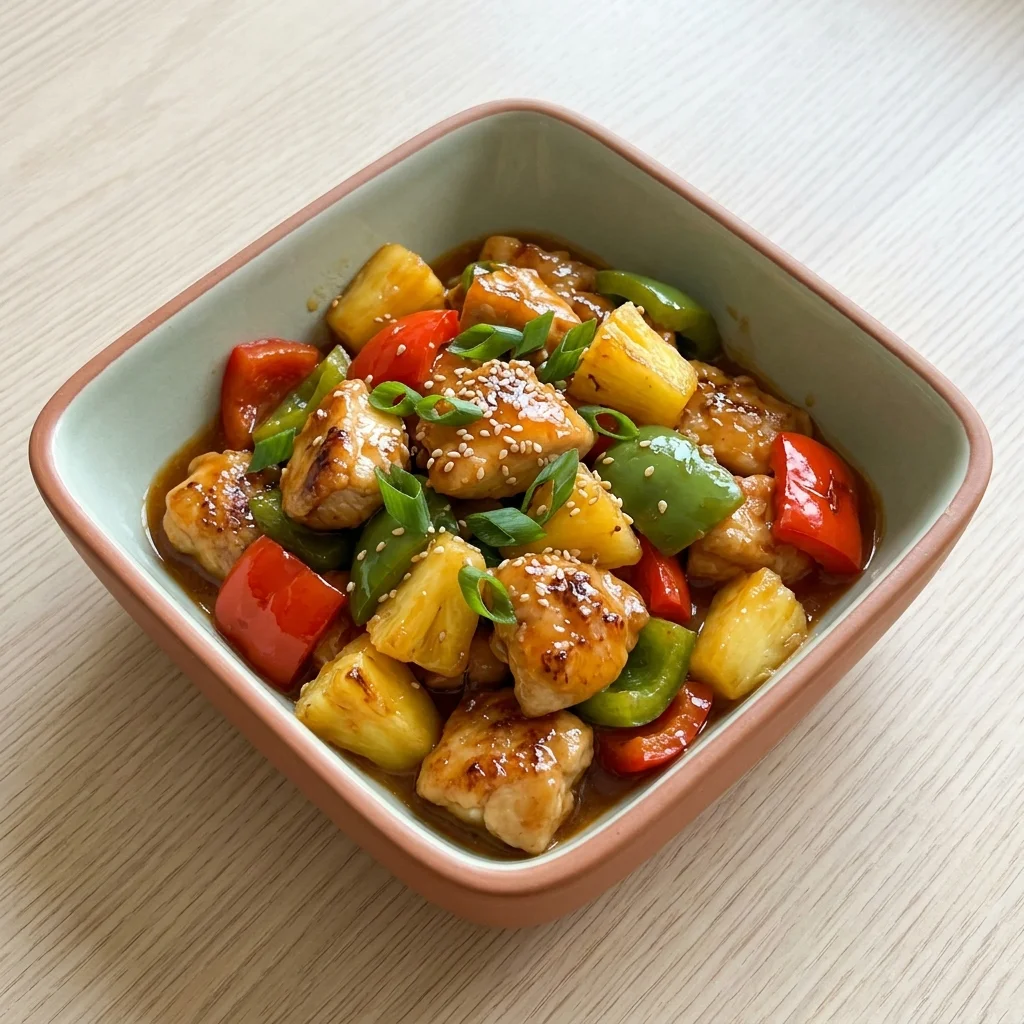 Pineapple Sweet and Sour Chicken