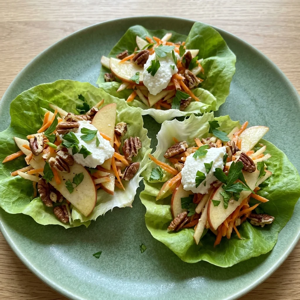 Apple and Pecan Salad Cups