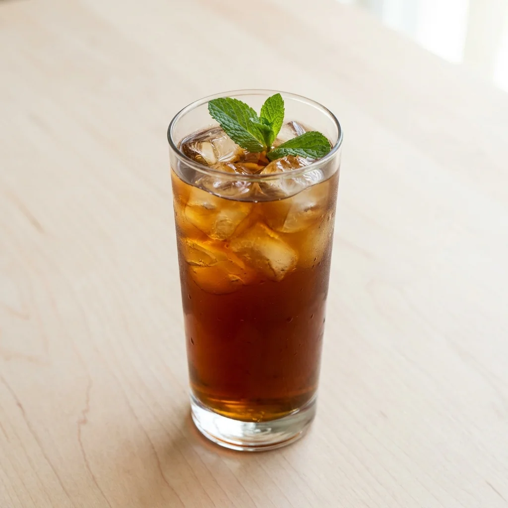 Ginger Dandelion Iced Herbal Tea