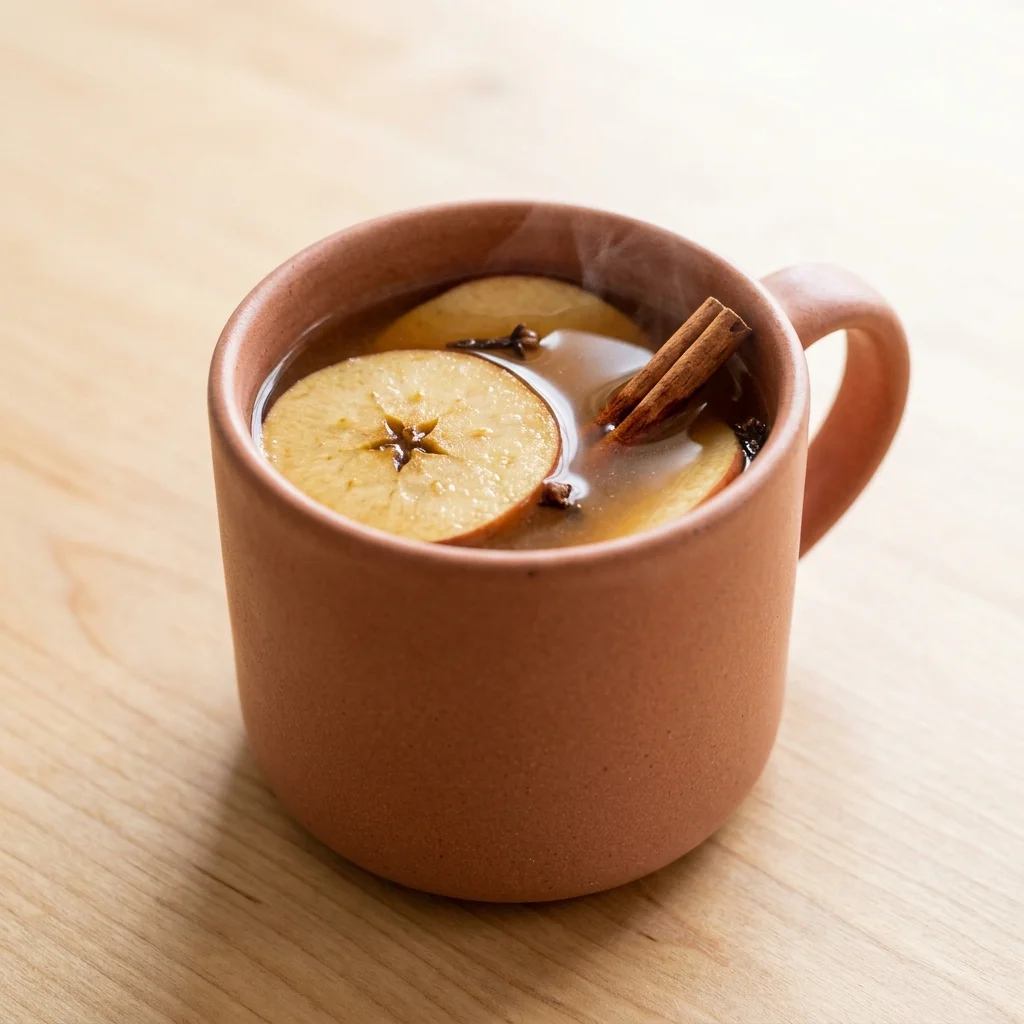 Hot Honey-Cinnamon Apple Cider