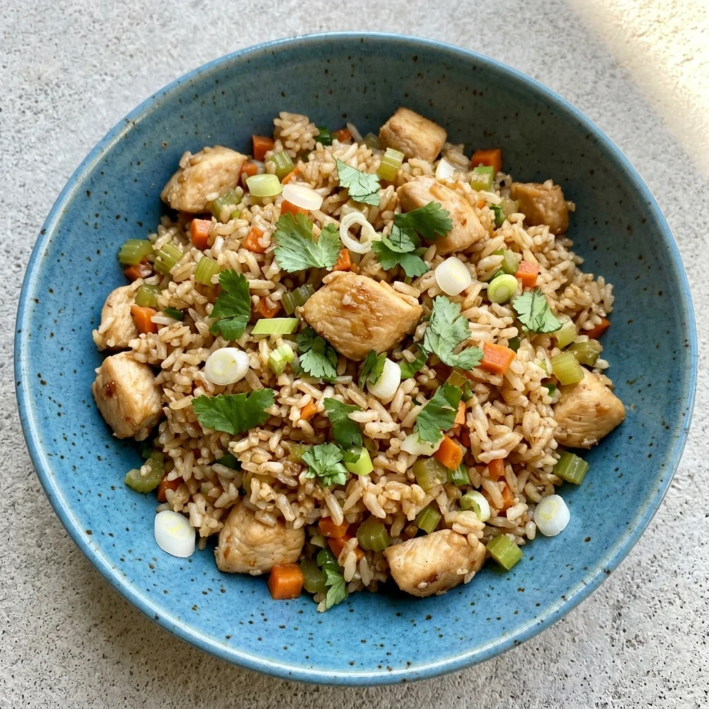 Chicken Fried Rice with Coconut Aminos