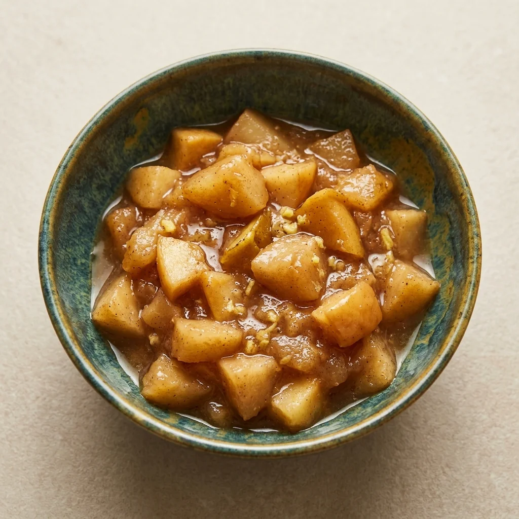 Ginger Pear & Apple Compote