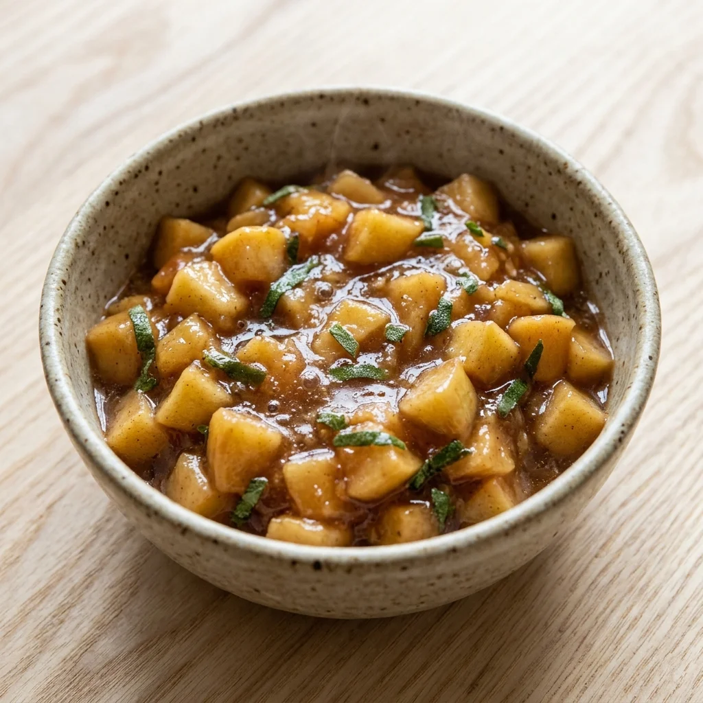 Apple-Sage Compote