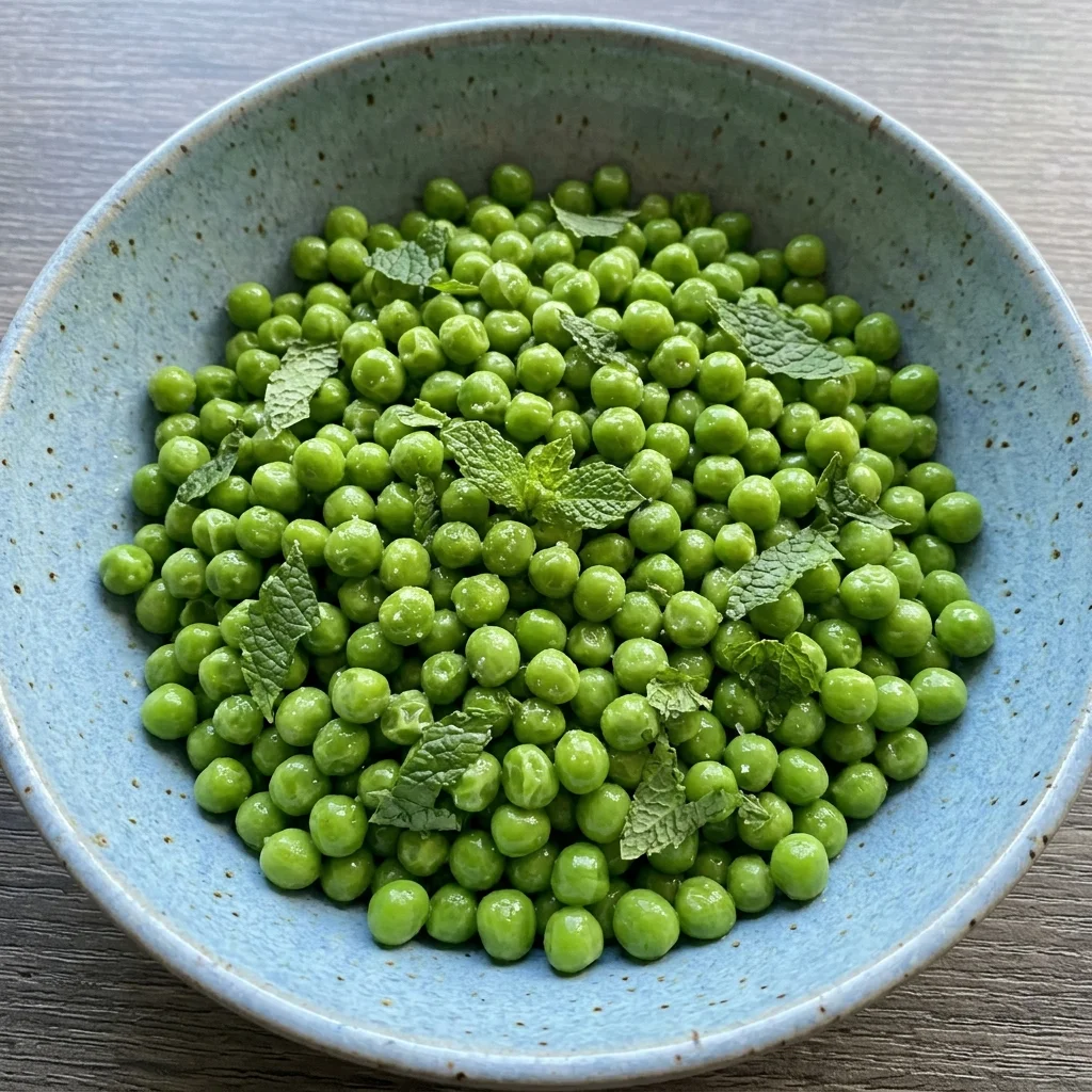 Buttered Peas with Mint