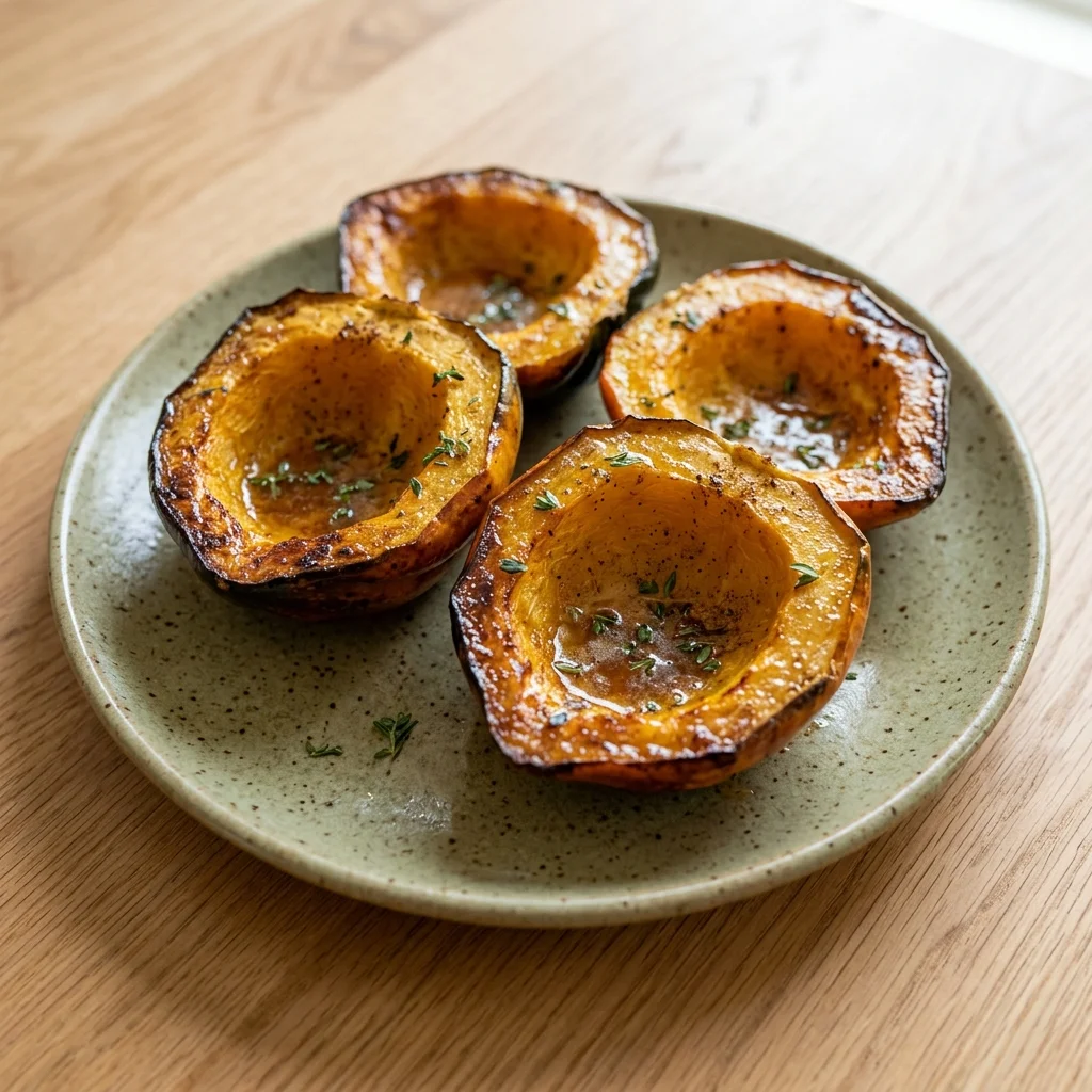 Maple-Glazed Acorn Squash