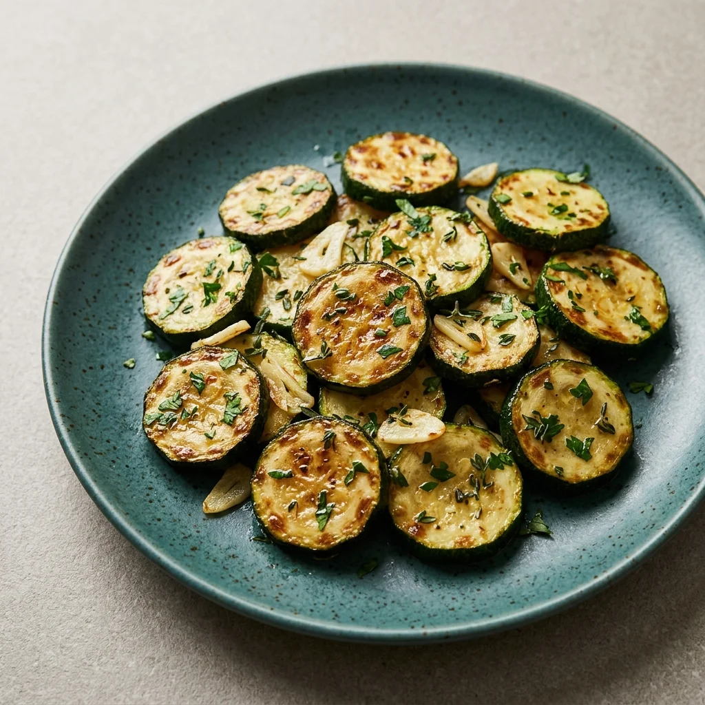 Sautéed Zucchini with Garlic and Fresh Herbs