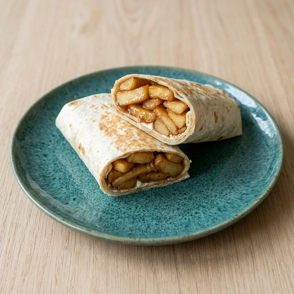 Apple Wraps with Cinnamon & Honey