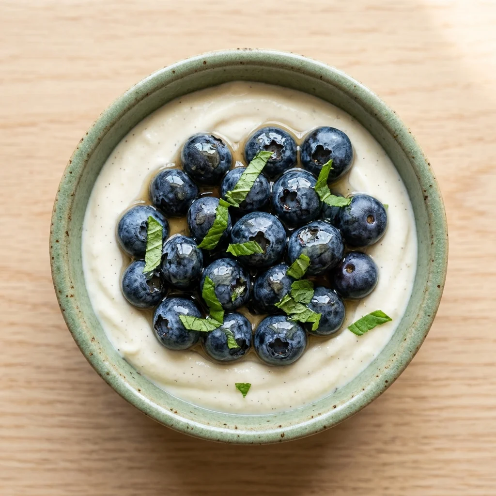 Vanilla Blueberry Cream Snack Cups