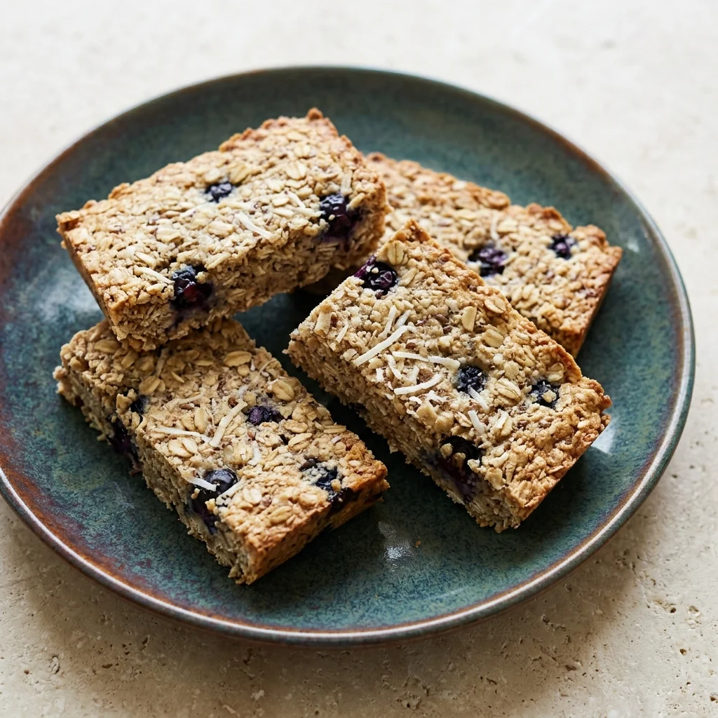 Vanilla Flax Oat Snack Bars
