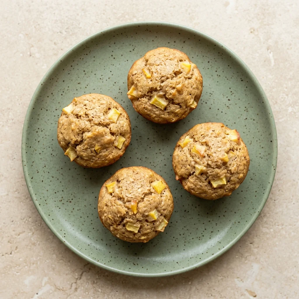 Vanilla White Peach Mini Muffins