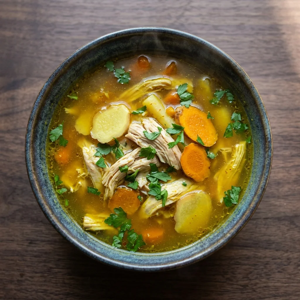 Ginger-Turmeric Healing Broth