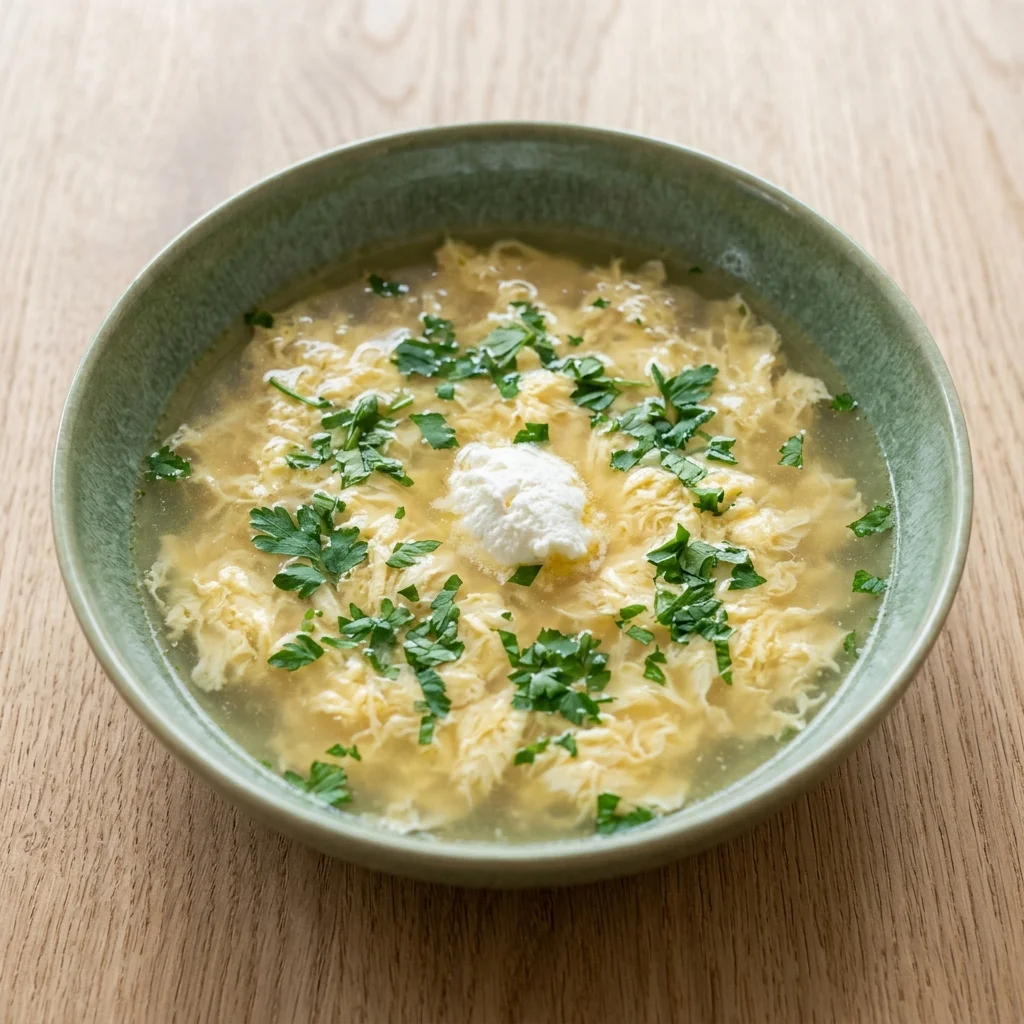 Italian Egg Strand Soup