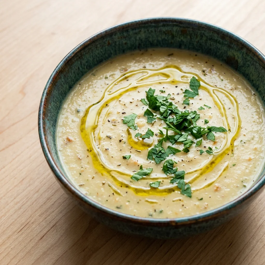 Roasted Cauliflower Soup