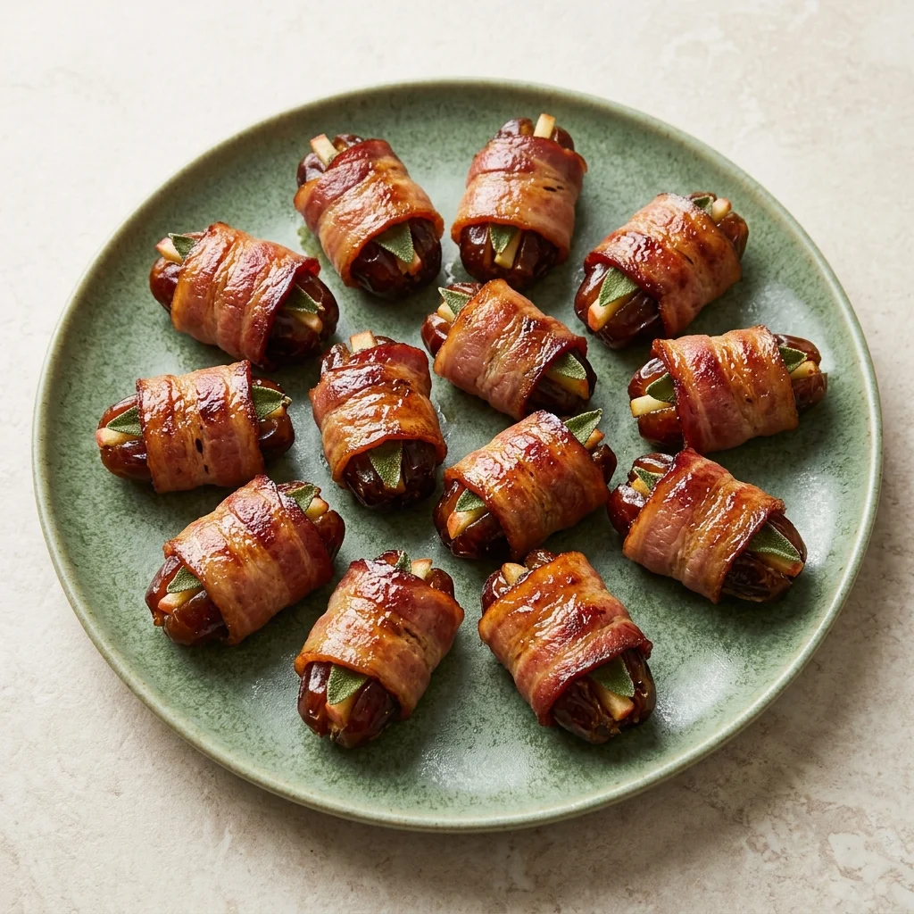 Apple-Sage Turkey Bacon Dates