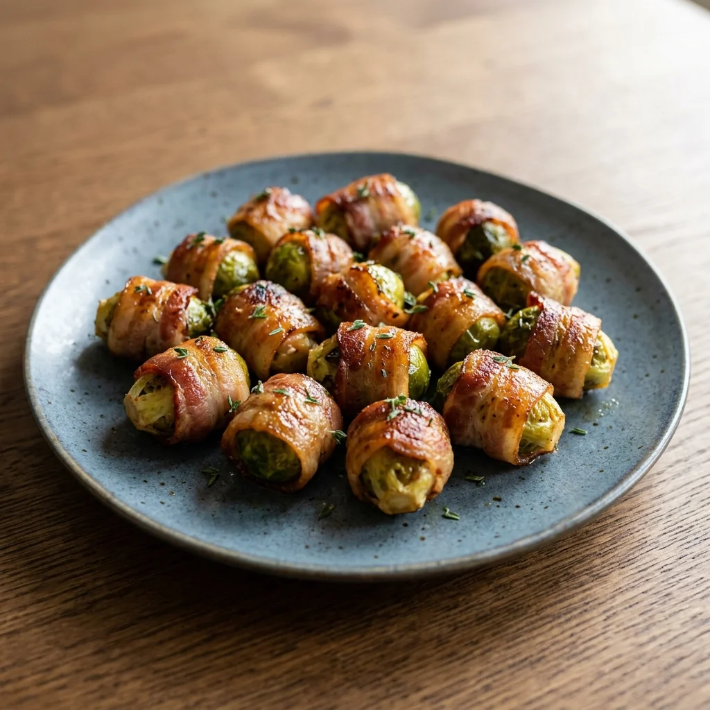 Bacon-Wrapped Brussels Sprouts