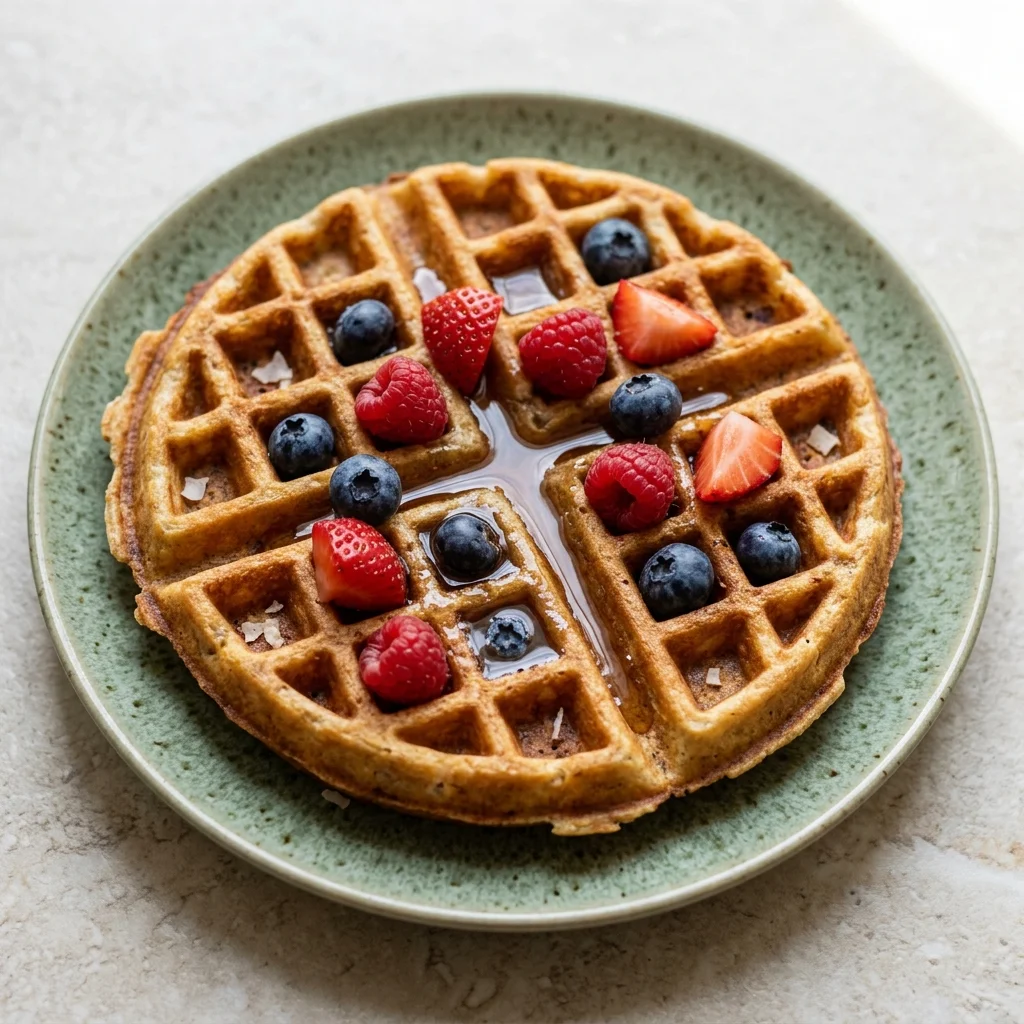 Cassava & Coconut Waffles