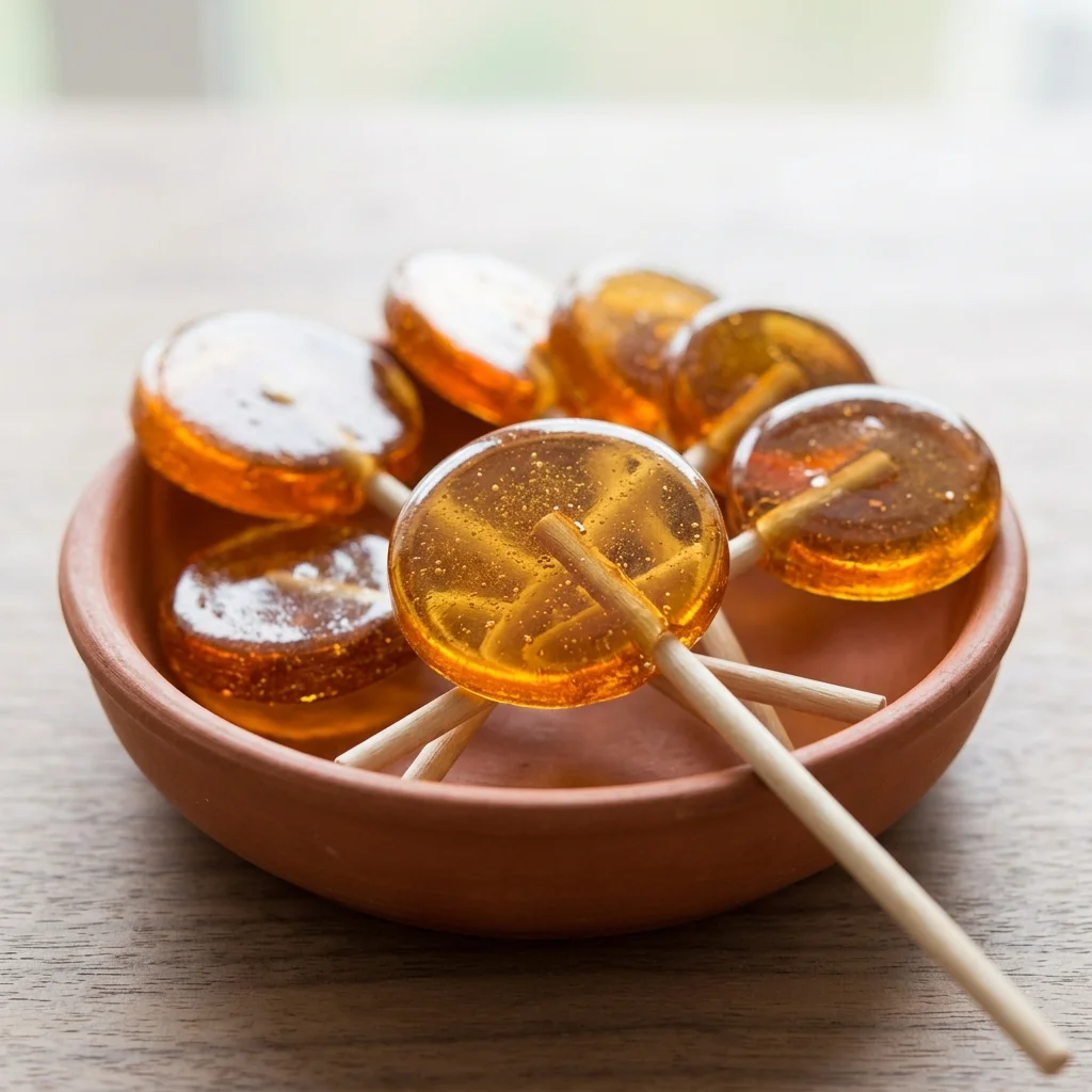 Honey Lollipops