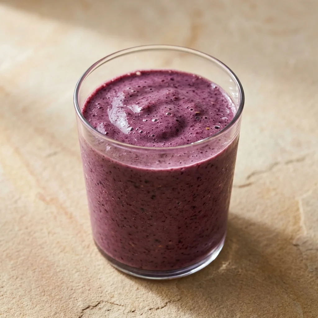 Blueberry, Mango & Cantaloupe Smoothie with Ginger
