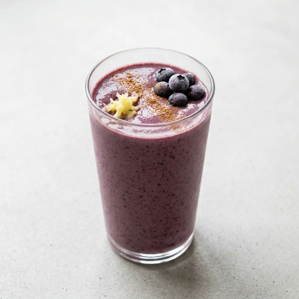 Blueberry, Pear & Ginger Smoothie