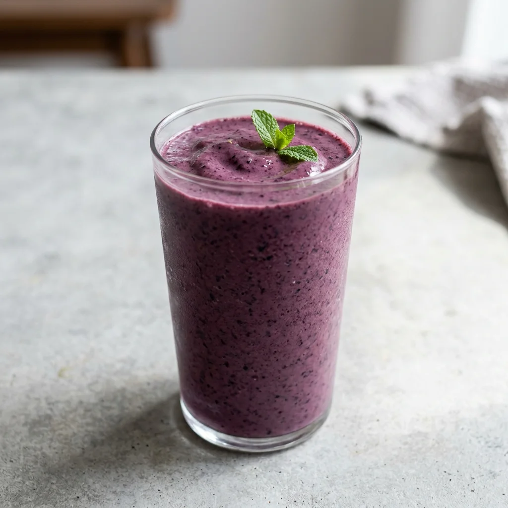 Blueberry, Mango & Pineapple Ginger Smoothie