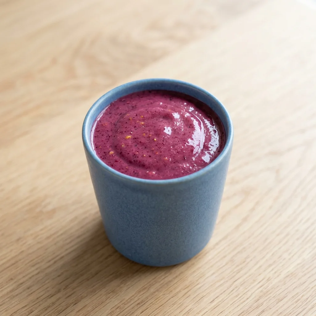 Blueberry, Raspberry & Ginger Coconut Smoothie