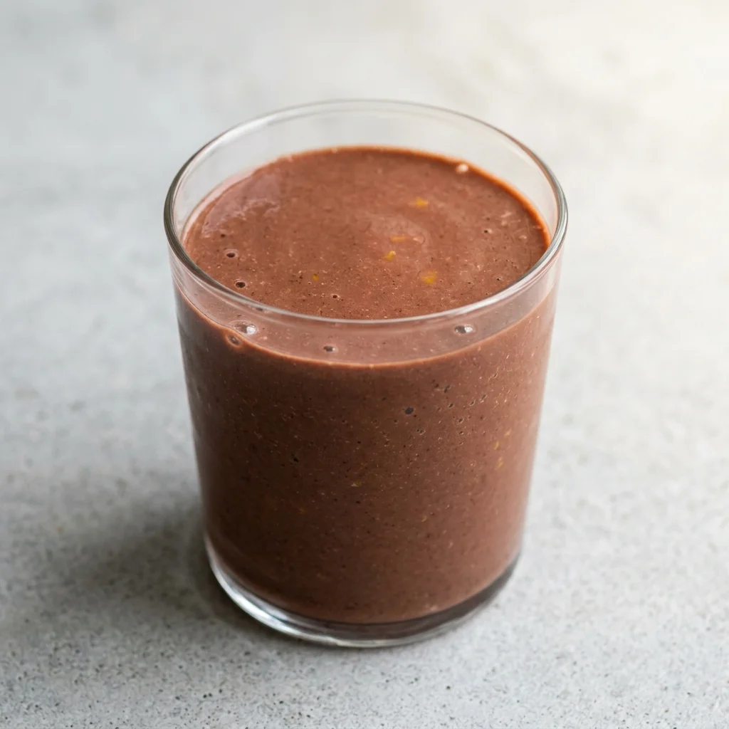 Carob-Coconut Mango Cantaloupe Smoothie