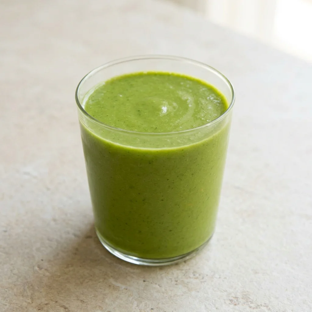 Green Cucumber Mango Cantaloupe Smoothie