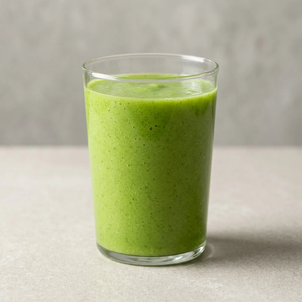 Green Cucumber Pear Ginger Smoothie