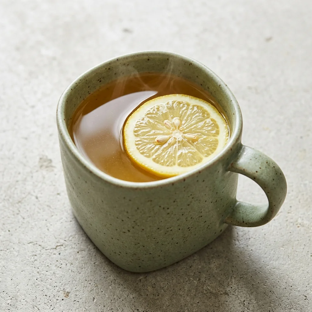 Lemon Ginger Honey Tea