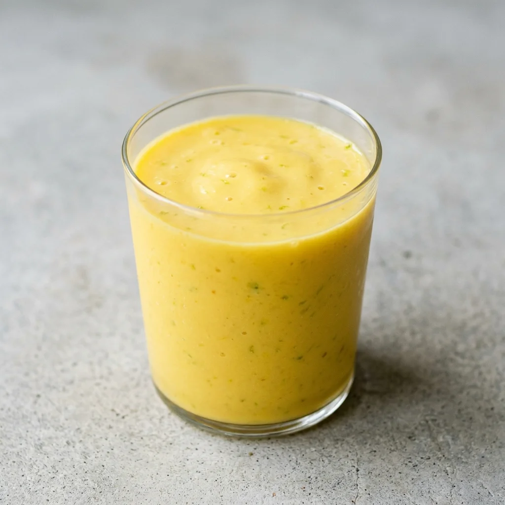 Mango-Lime Coconut Smoothie