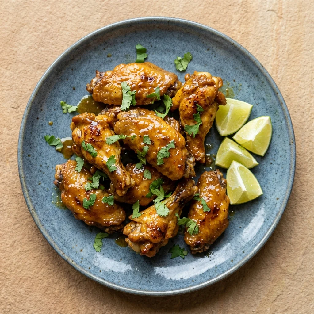 Air Fryer Coconut Chicken Wings