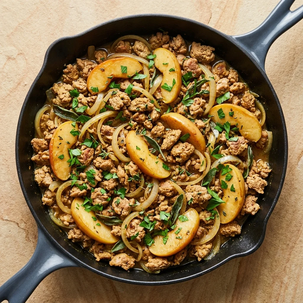 Apple & Sage Turkey Skillet