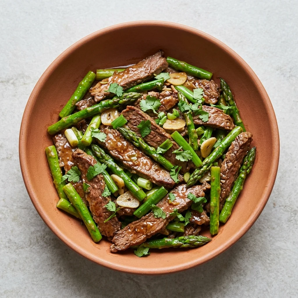 Beef and Asparagus Stir-Fry