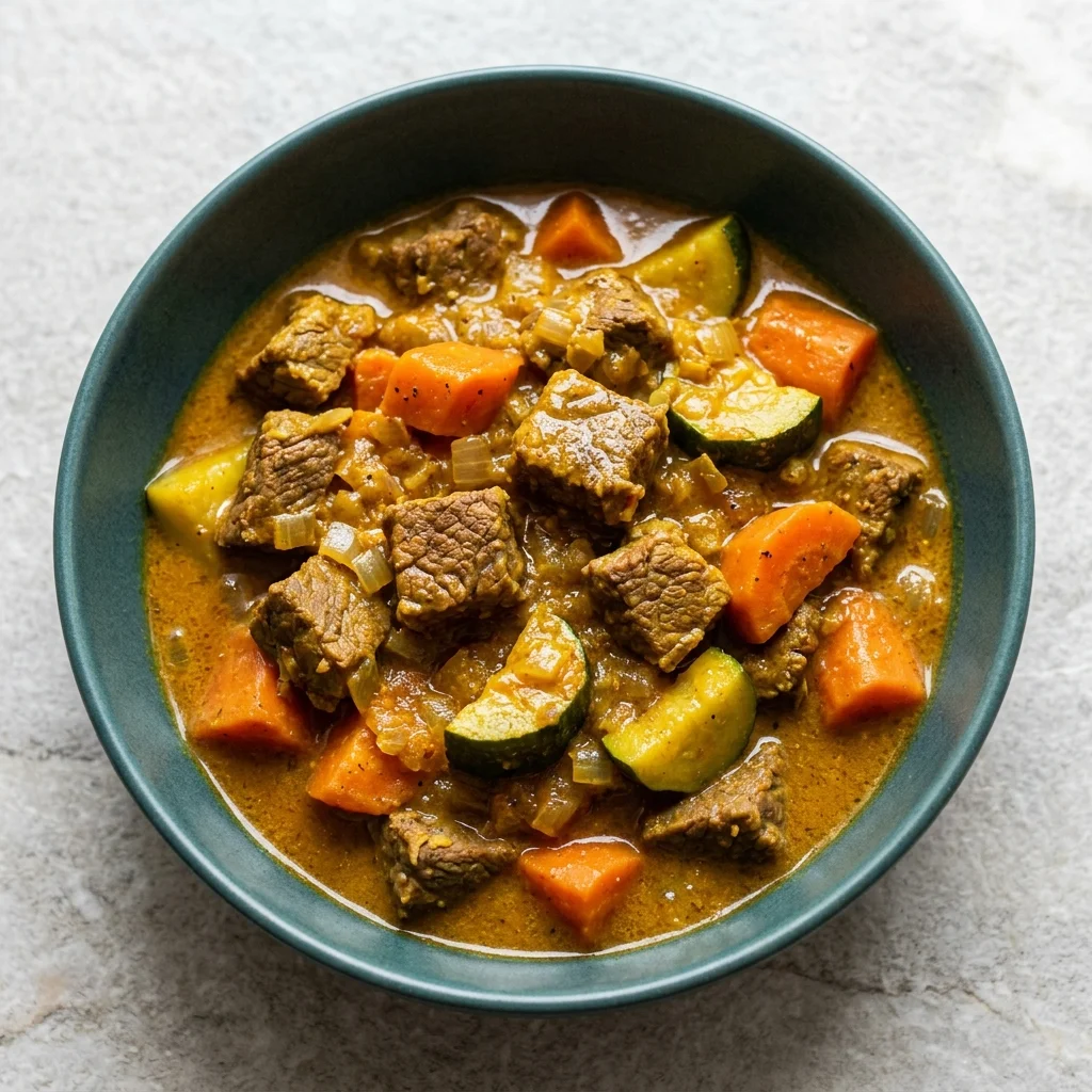 Coconut Beef Curry