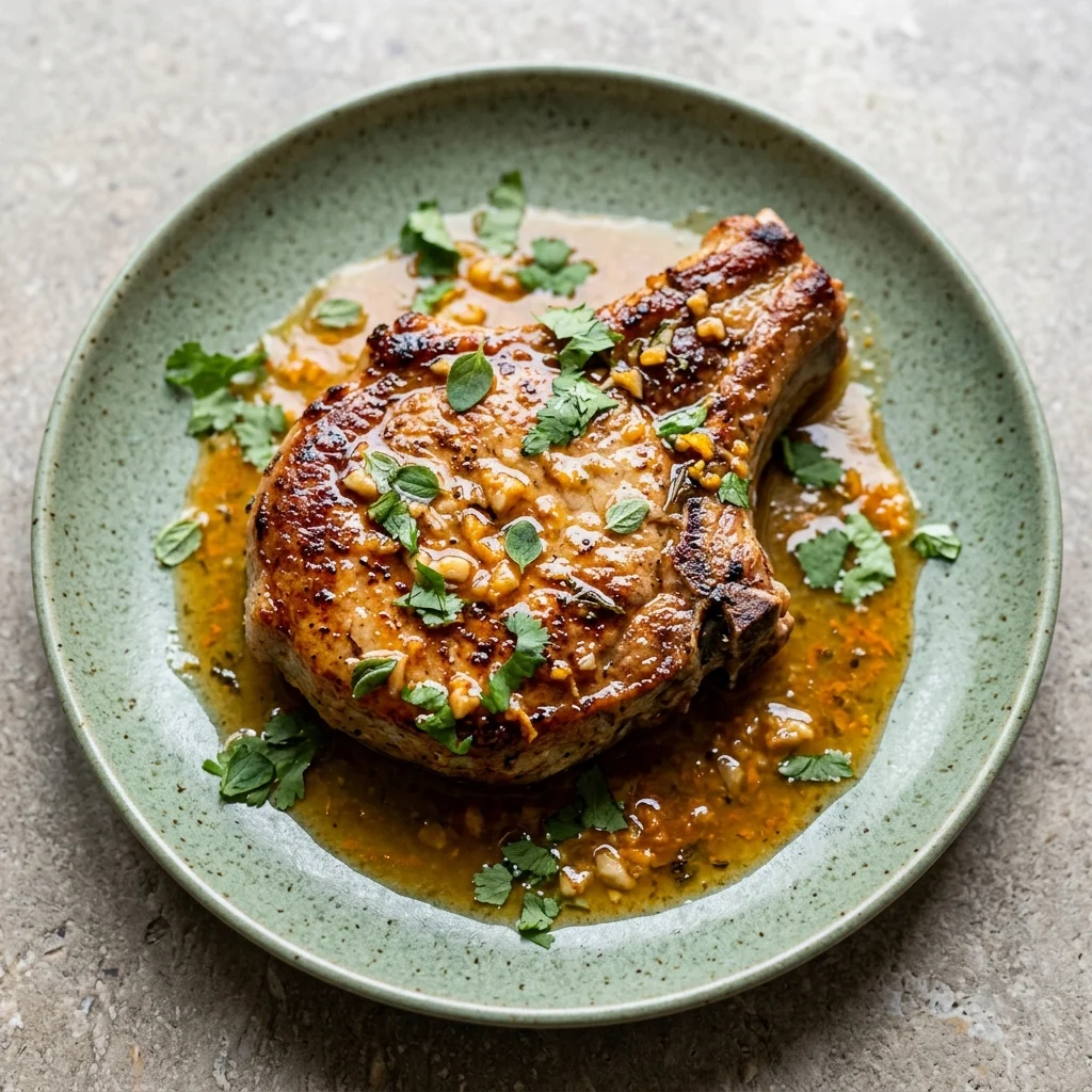 Cuban Mojo Pork Chops