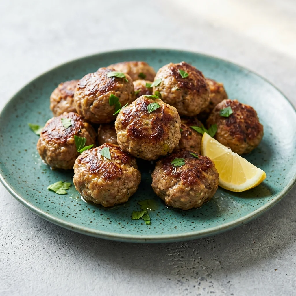 Greek Lamb Meatballs