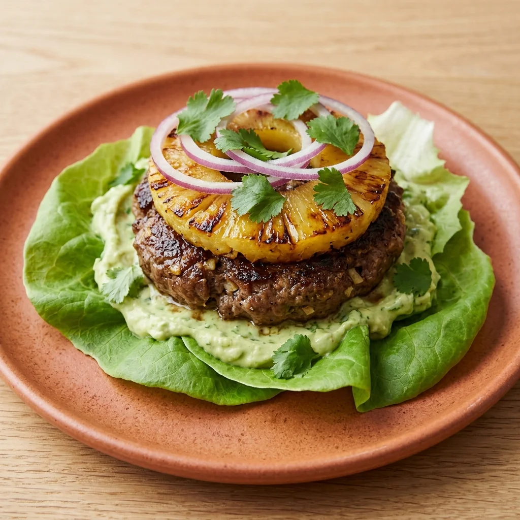Hawaiian Pineapple Burger