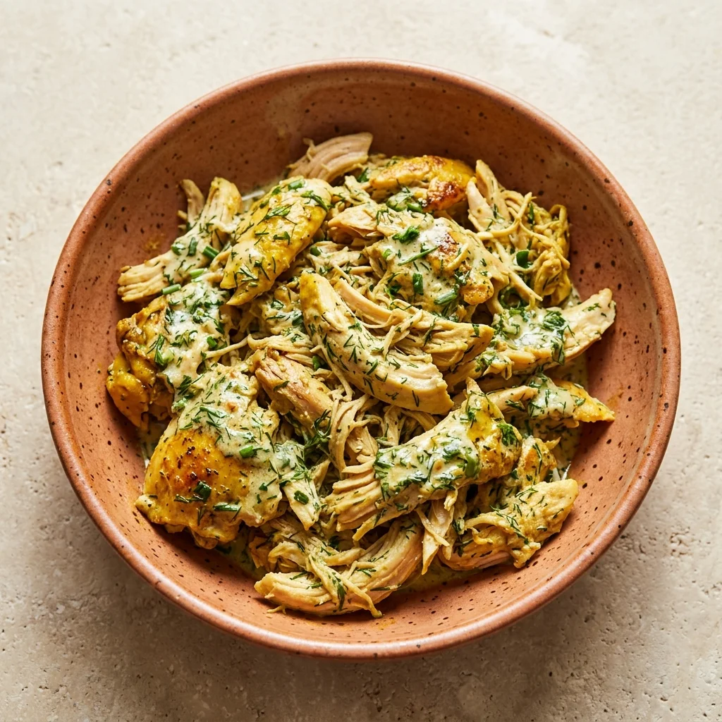 Herb-Ranch Pulled Chicken