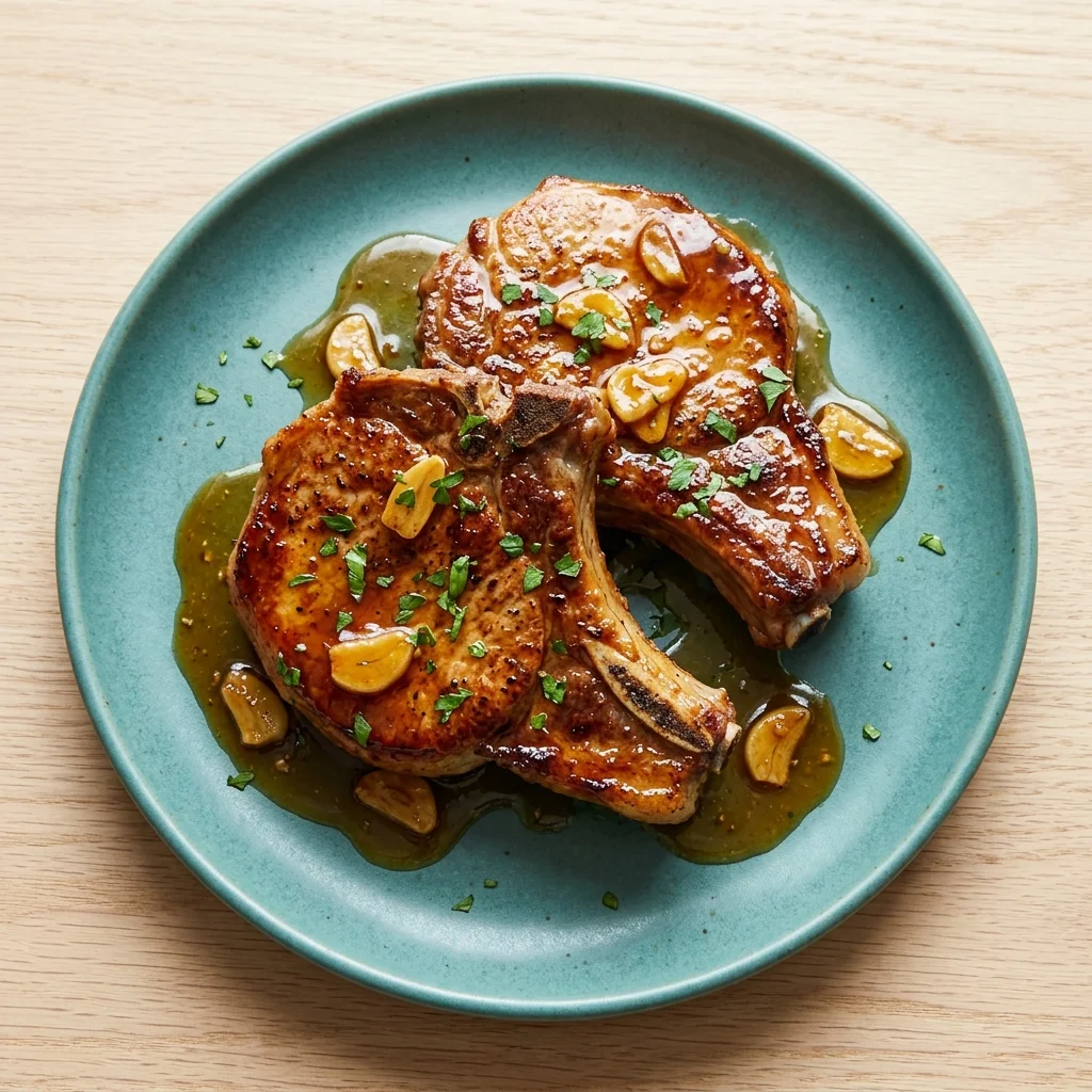 Honey Garlic Pork Chops