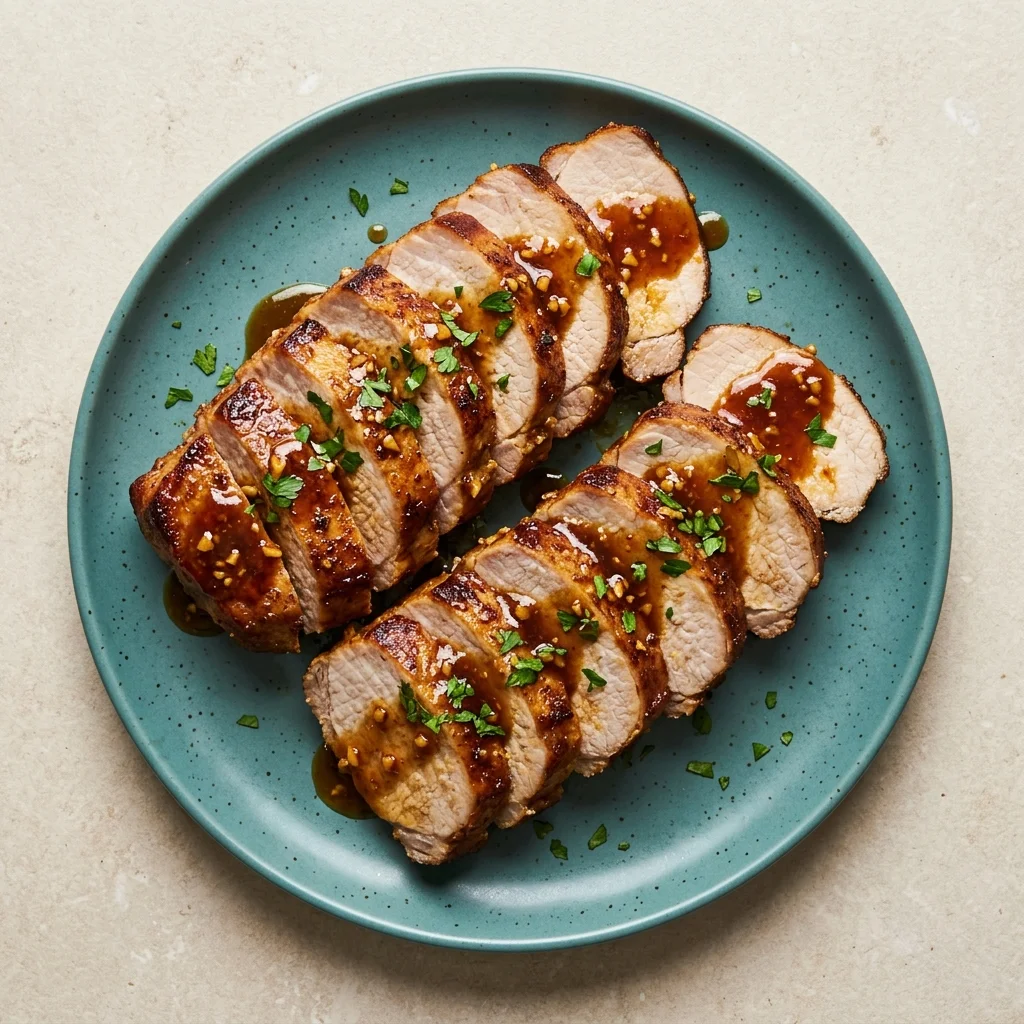 Honey Garlic Roast Pork Loin