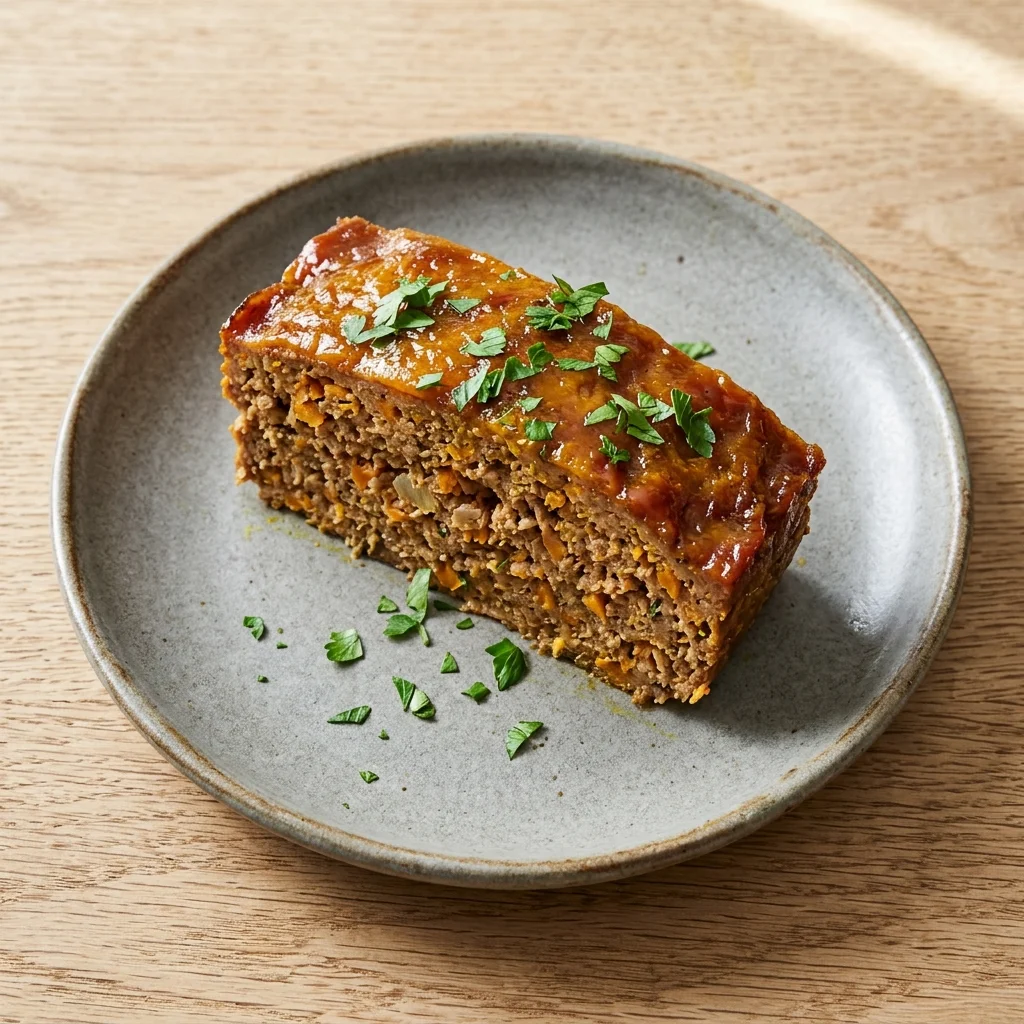 Herb & Sweet Potato Meatloaf