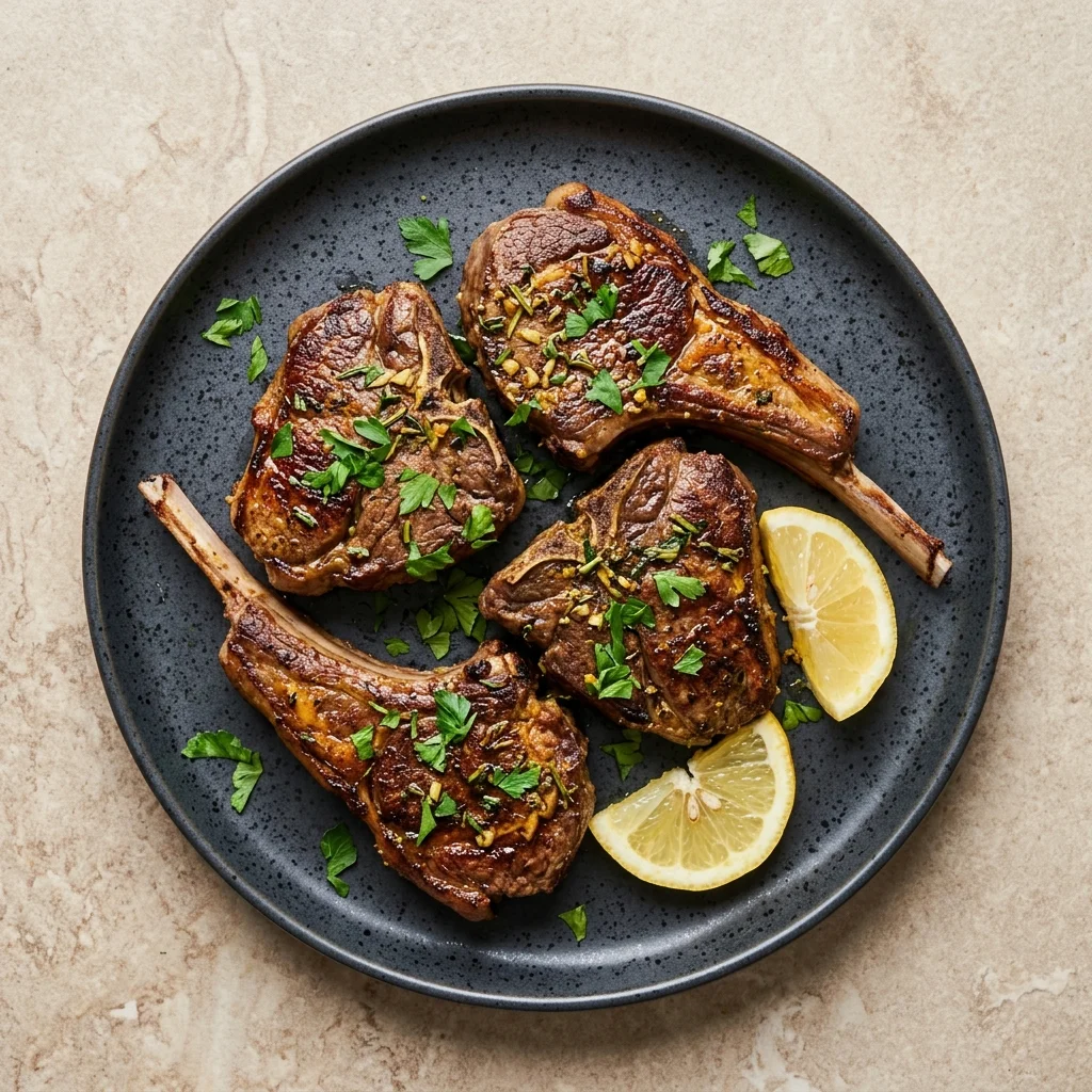 Mediterranean Herb Lamb Chops