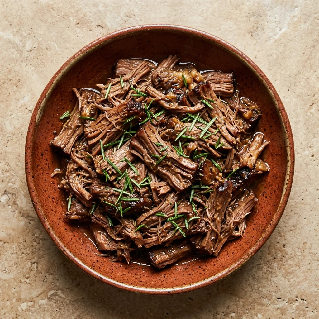 Rosemary-Garlic Pulled Pork