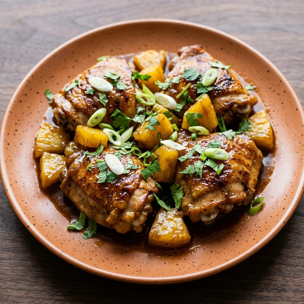 Crockpot Hawaiian Chicken