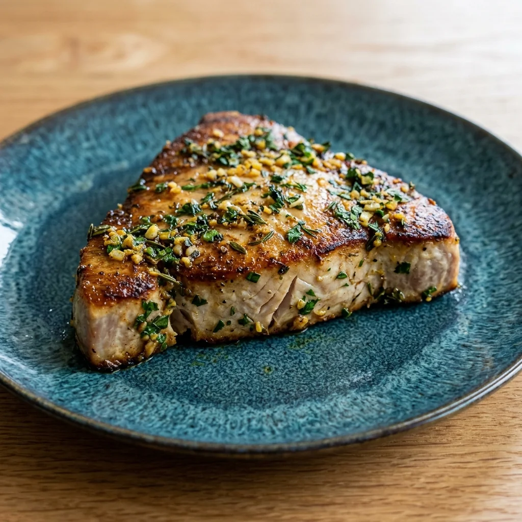 Herb-Crusted Swordfish Steaks