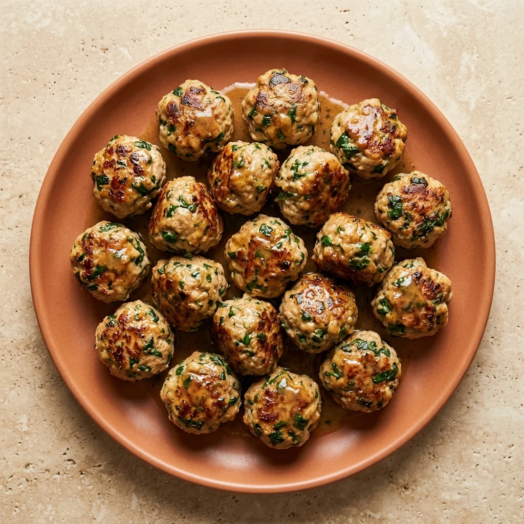 Turkey & Spinach Meatballs